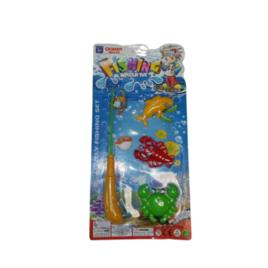 Kit de Pesca Infantil Com 5 Peças Colorido - Dony Toys