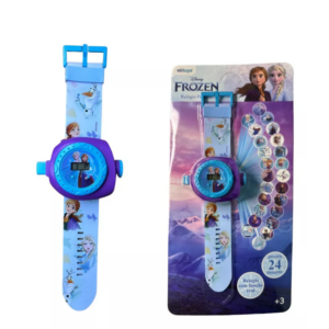 Relógio Infantil Com Projetor Frozen - Eti Toys
