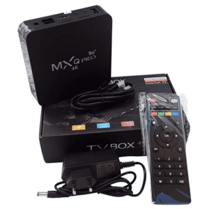 Aparelho TV Box Smart Android 4K - MXqPro