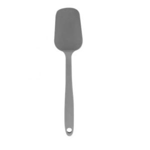 Espátula De Confeiteiro Silicone Cinza - Em Casa Tem
